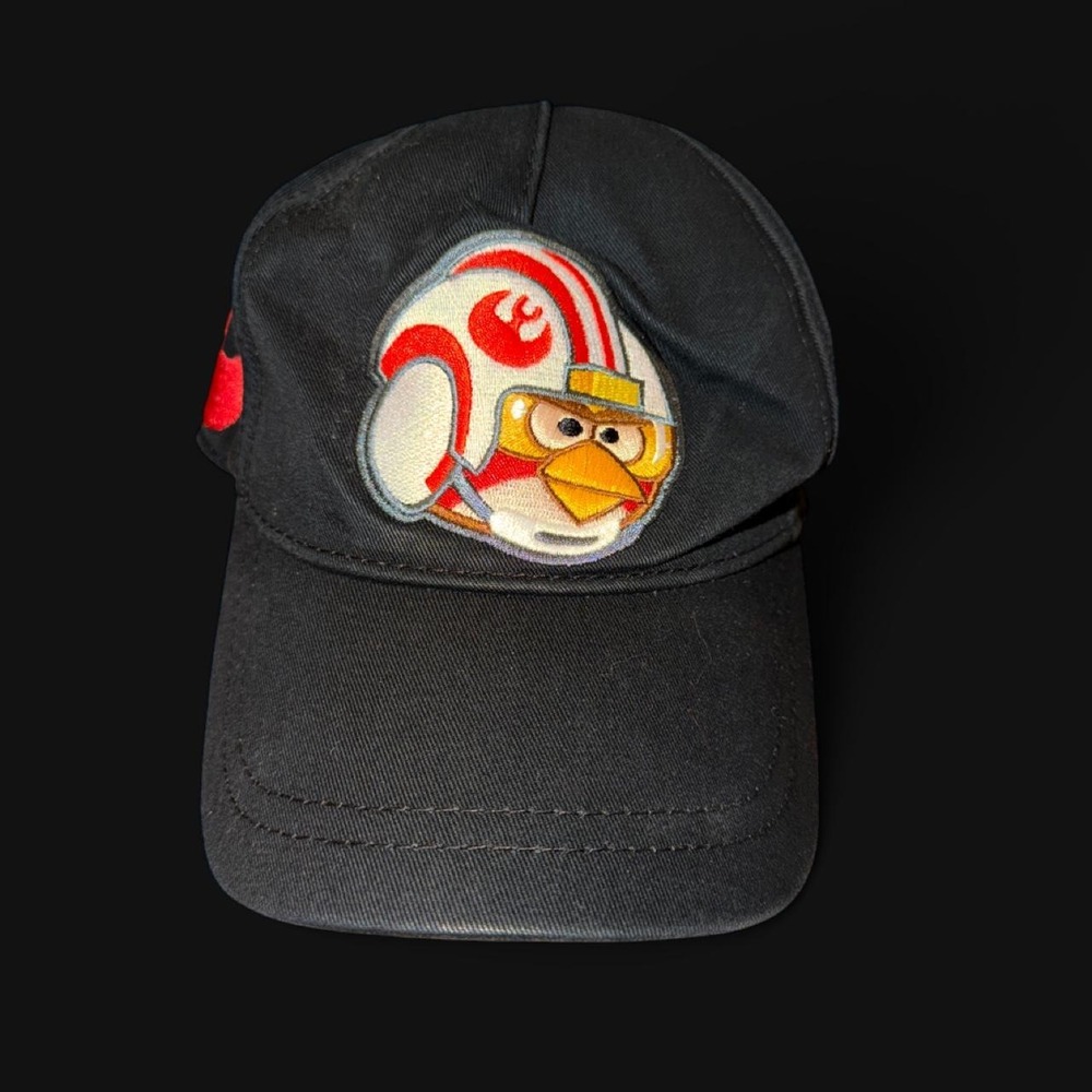 Angry Birds Star Wars Rebel Pilot Black Snapback Hat